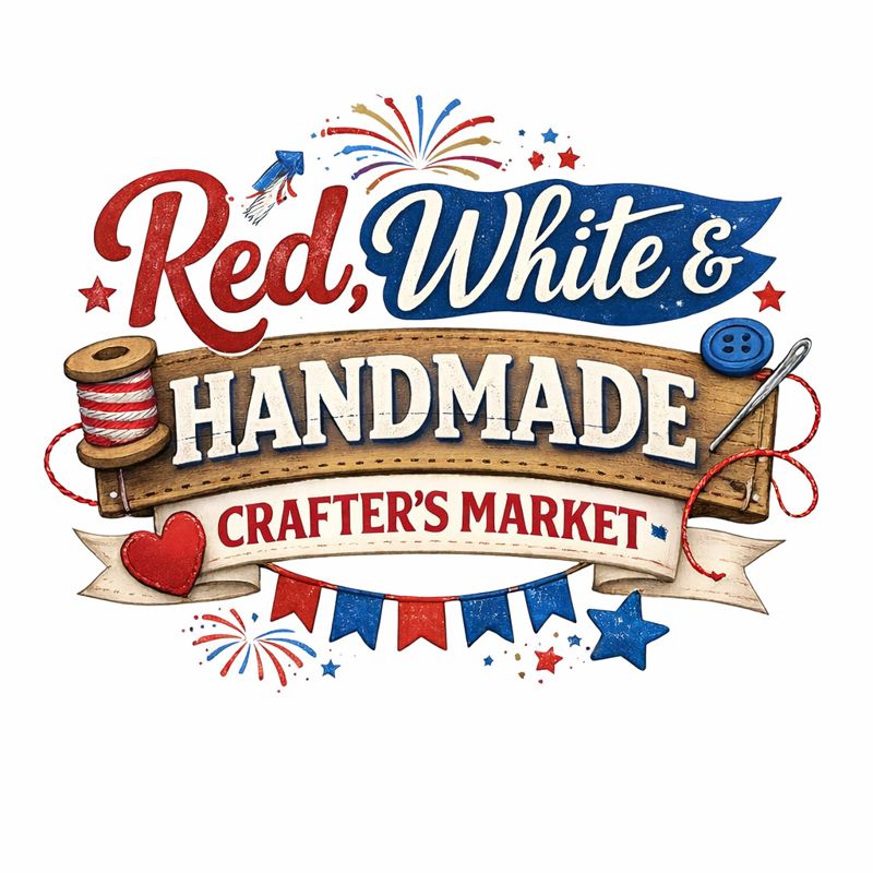 Red, White and Handmade Crafter’s Market